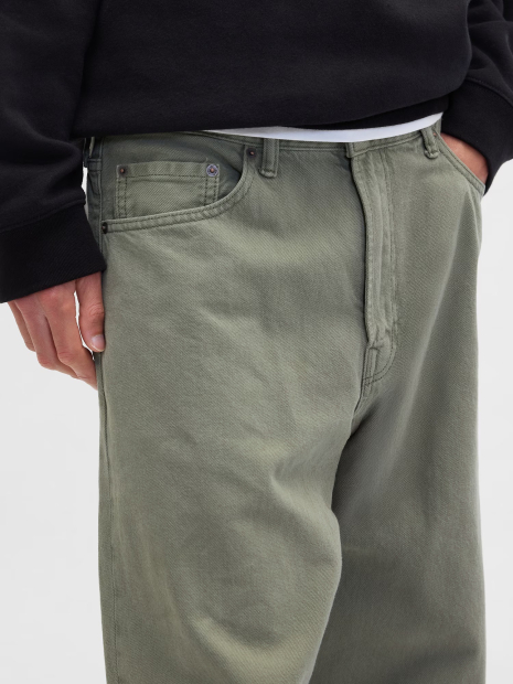 Мужские джинсы Baggy GAP 1159859318 (Зеленый W32 L32)