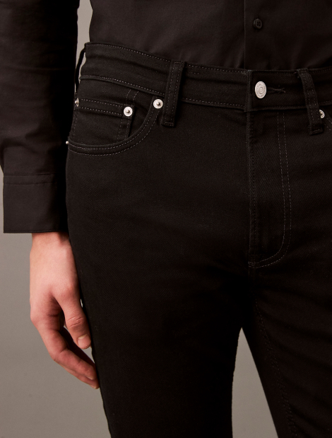 Чоловічі джинси Skinny Calvin Klein 1159859391 (Чорний 33W 32L)