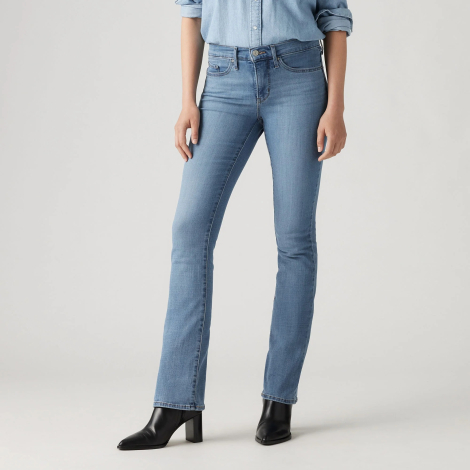 Женские джинсы скинни Levi's 315 Shaping Bootcut 1159859531 (Синий W30 L30)