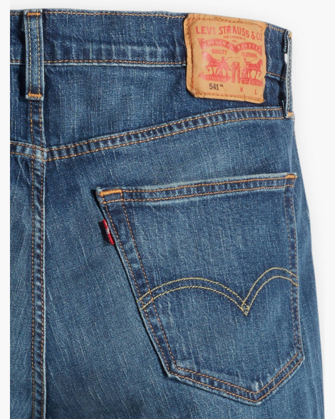 Мужские джинсы Levi's 541 Athletic Taper с рваными деталями 1159859894 (Синий 31W 30L)