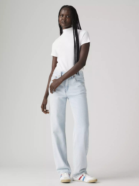 Женские джинсы Levi's Low Pro 1159860208 (Голубой 25)