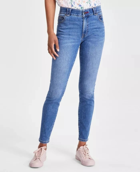 Женские джинсы скинни Tommy Hilfiger 1159860527 (Синий 14)
