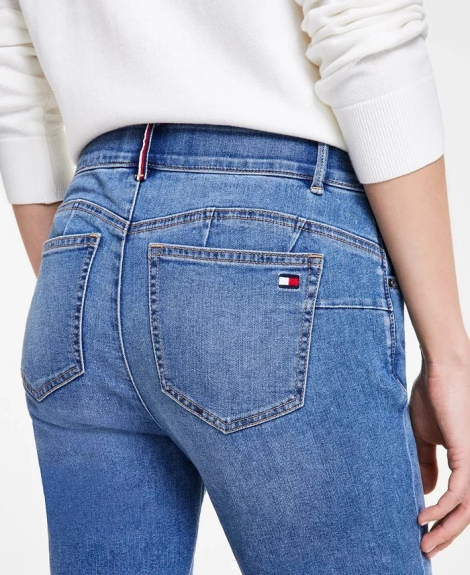 Женские джинсы скинни Tommy Hilfiger 1159860527 (Синий 14)