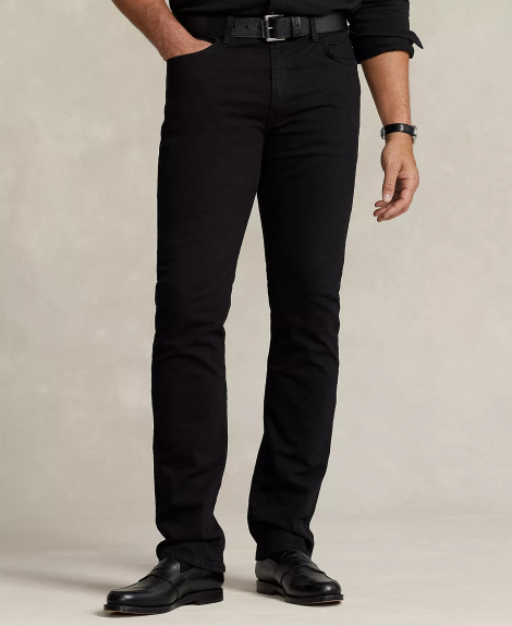 Мужские джинсы Polo Ralph Lauren Hampton Straight 1159860746 (Черный W36 L34)