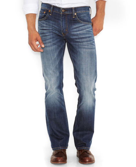 Мужские джинсы Levi's 527 Slim Bootcut 1159860829 (Синий 33W 30L)