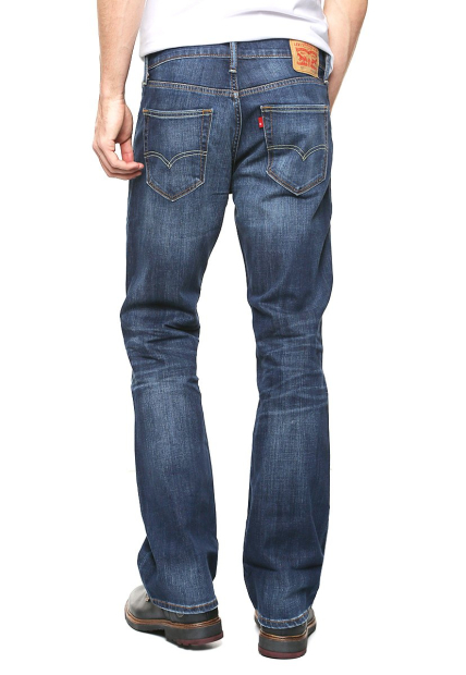 Мужские джинсы Levi's 527 Slim Bootcut 1159860829 (Синий 33W 30L)