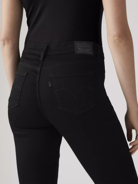 Женские джинсы Levi's 312 Shaping Slim 1159861215 (Черный W29 L30)