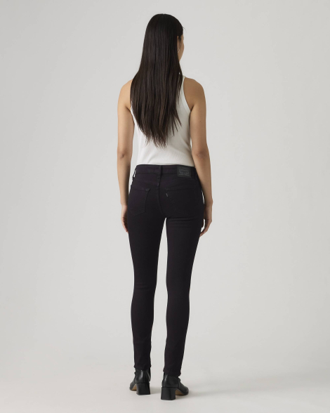Жіночі джинси 711 Skinny Levi's 1159861809 (Чорний W29 L28)