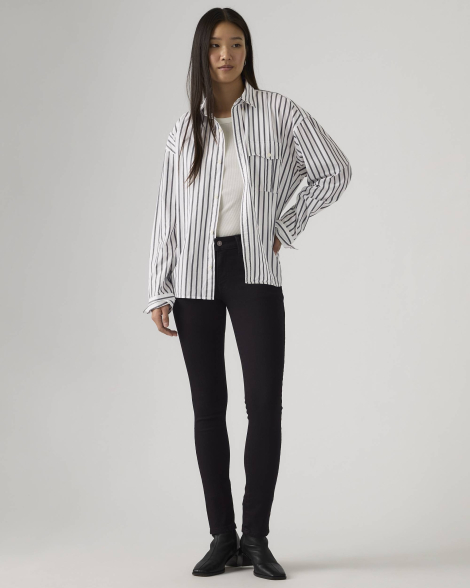 Жіночі джинси 711 Skinny Levi's 1159861809 (Чорний W29 L28)