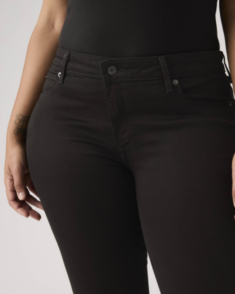 Жіночі джинси 711 Skinny Levi's 1159861809 (Чорний W29 L28)