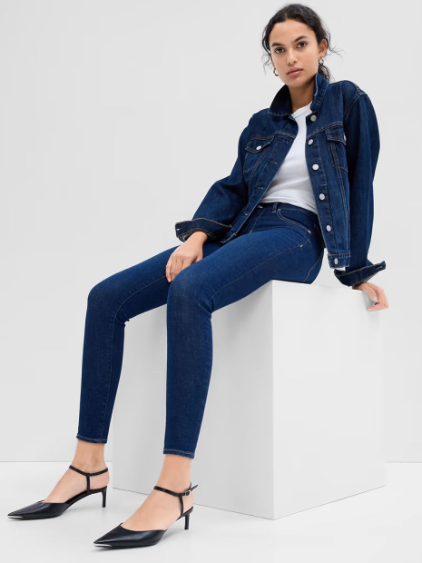 Жіночі джинси Super Skinny Gap 1159862431 (Синій 10)