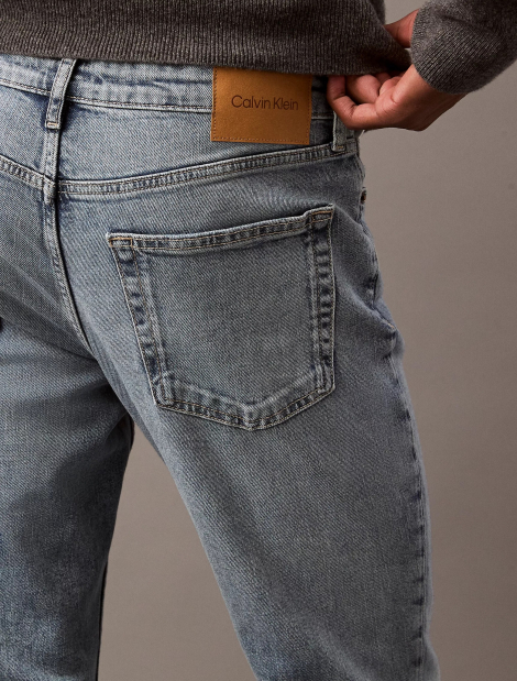 Мужские джинсы Slim Calvin Klein 1159862542 (Голубой 38W 34L)