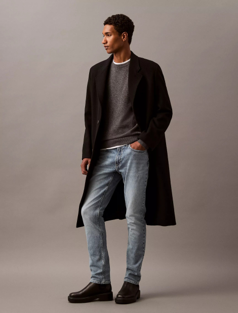 Мужские джинсы Slim Calvin Klein 1159862542 (Голубой 38W 34L)