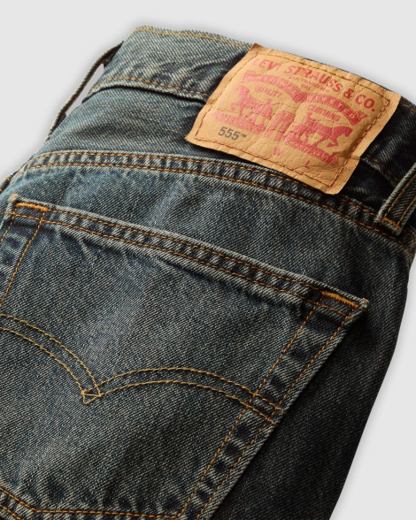 Мужские джинсы Levi's 555 '96 Relaxed Straight 1159862626 (Синий 40W 30L)