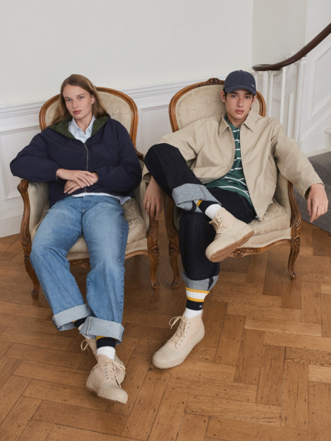 Чоловічі прямі джинси JW ANDERSON від UNIQLO 1159862944 (Синій 34)