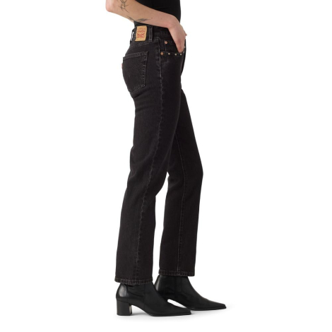 Женские джинсы 501 Levi's со стразами 1159863840 (Черный W27 L30)