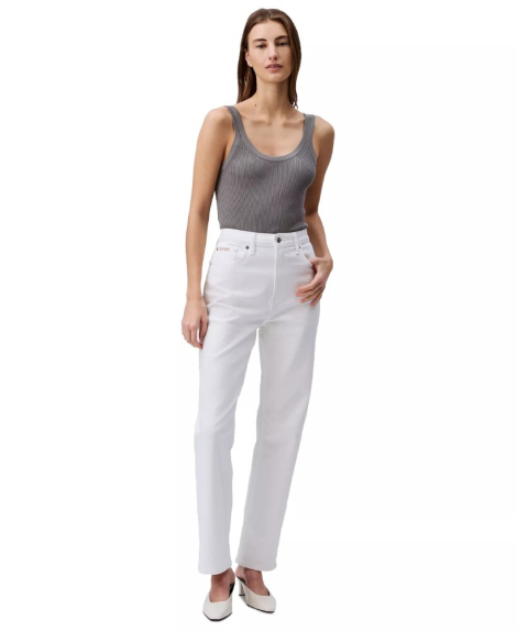 Женские джинсы Calvin Klein 1159864482 (Белый 30)