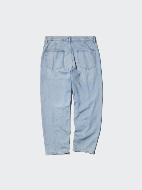Свободные джинсы UNIQLO 1159864499 (Голубой XL)