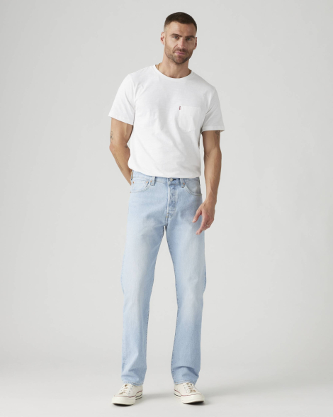 Мужские джинсы Levi's 501 Original 1159864649 (Голубой 38W 30L)