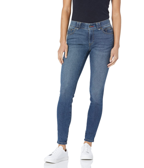 Женские джинсы скинни Tommy Hilfiger 1159864711 (Синий 4)
