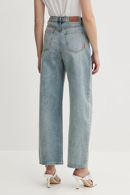 Женские прямые джинсы Armani Exchange 1159865114 (Голубой 30)
