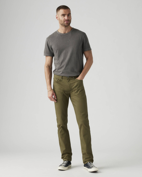 Чоловічі джинси всесезонні 511 Slim All Seasons Levi's 1159865182 (Зелений W36 L32)
