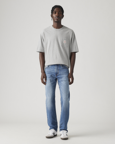 Чоловічі джинси 502 Taper Levi's 1159865603 (Синій 33W 32L)