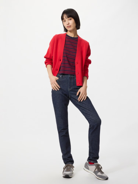 Женские джинсы Skinny Uniqlo 1159955206 (Синий 32)