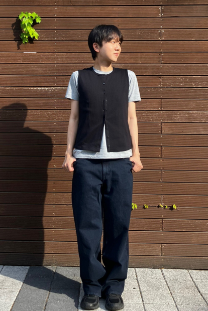 Чоловічі джинси JW ANDERSON UNIQLO 1160014475 (Синій 32)