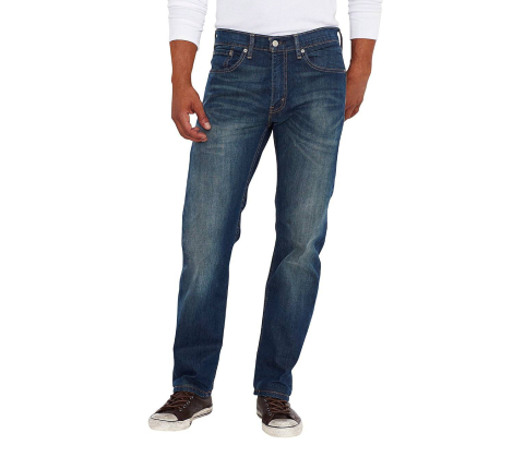 Чоловічі джинси 505 Regular Fit Levi's 1160063252 (Синій 38W 32L)