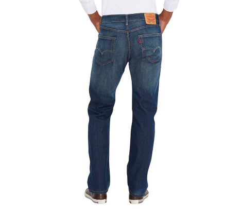 Мужские джинсы 505 Regular Fit Levi's 1160063252 (Синий 38W 32L)