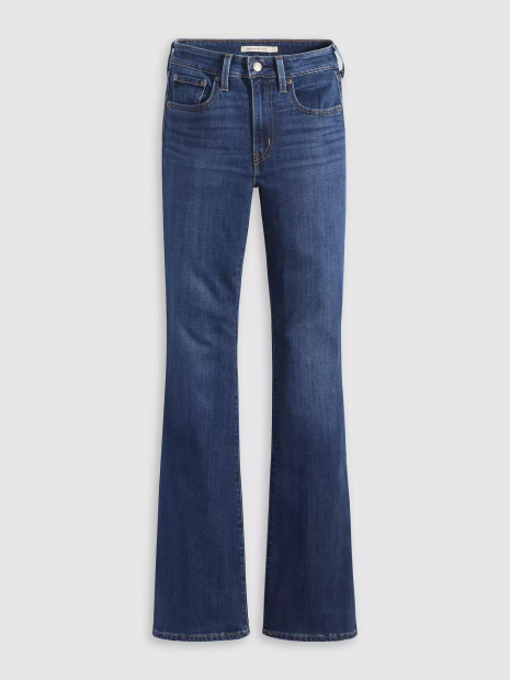 Жіночі джинси Levi's 726 з високою посадкою та розкльошеним низом 1160064897 (Синій W28 L32)