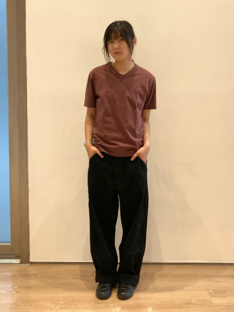 Чоловічі джинси широкі UNIQLO 1160068675 (Чорний 32)