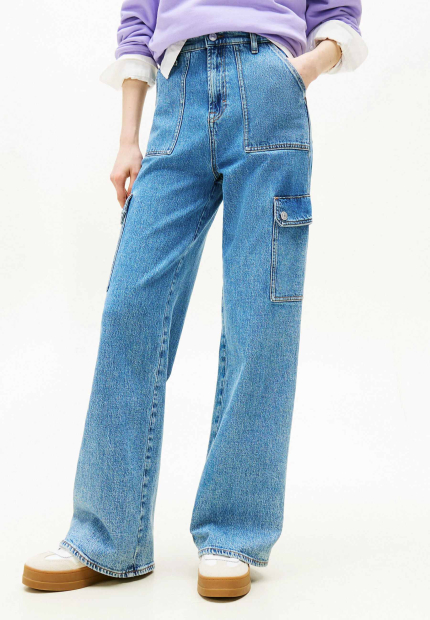 Женские джинсы-карго Tommy Hilfiger 1160480108 (Синий W30 L30)
