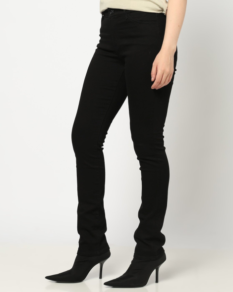 Жіночі джинси Armani Exchange Cigarette Fit 1160620460 (Чорний 25)