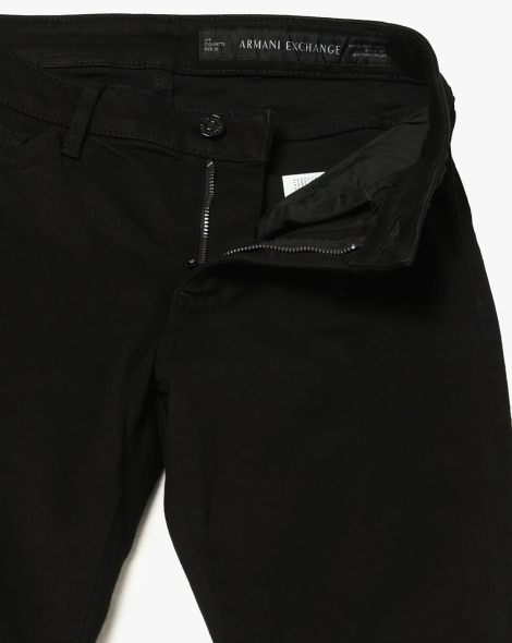 Жіночі джинси Armani Exchange Cigarette Fit 1160618652 (Чорний 26)