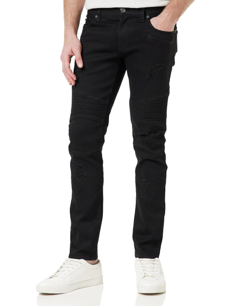 Мужские джинсы Skinny Armani Exchange 1160618753 (Черный 31)