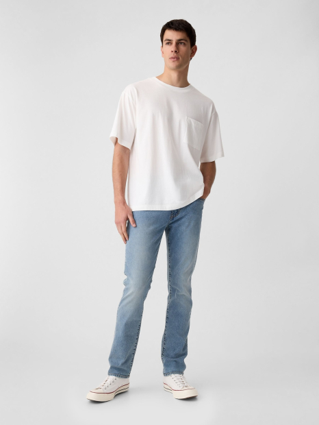 Чоловічі джинси Slim GAP 1161073254 (Блакитний 40W 34L)