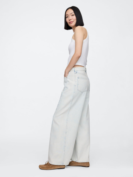 Жіночі джинси Baggy Gap 1161253495 (Блакитний 16)