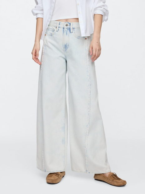 Жіночі джинси Baggy Gap 1161253495 (Блакитний 16)