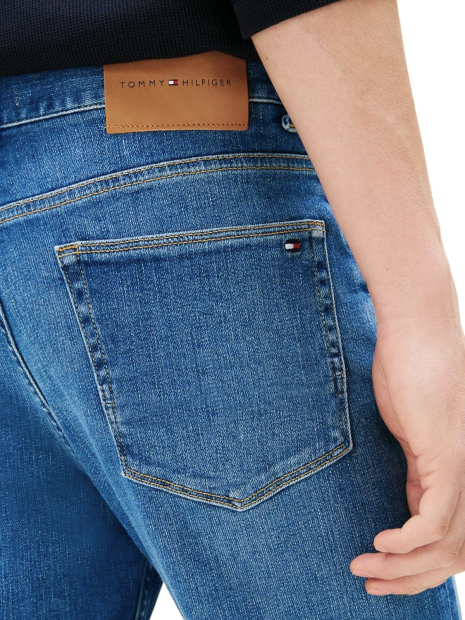 Мужские джинсы Bleecker Slim Fit Tommy Hilfiger 1161474405 (Синий 34W 34L)