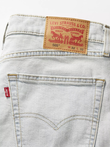 Мужские джинсы 505 Regular Straight Levi's 1161533807 (Голубой 36W 30L)