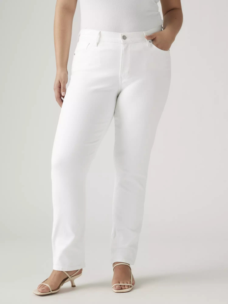 Женские джинсы Classic Straight Levi's 1161799657 (Белый 18)