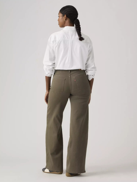 Женские джинсы 318 Seamed Wide-Leg Levi's 1162450533 (Коричневый W29 L32)