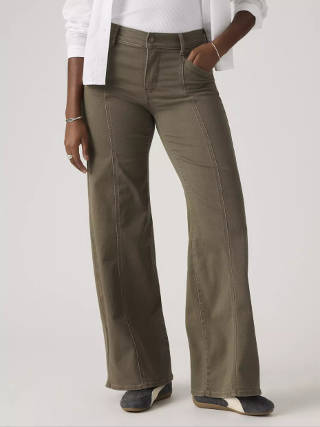 Женские джинсы 318 Seamed Wide-Leg Levi's 1162450533 (Коричневый W29 L32)