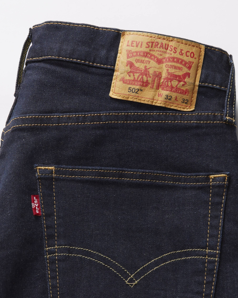 Мужские джинсы Levi's 502 Taper Cool Performance 1162474368 (Синий 32W 30L)