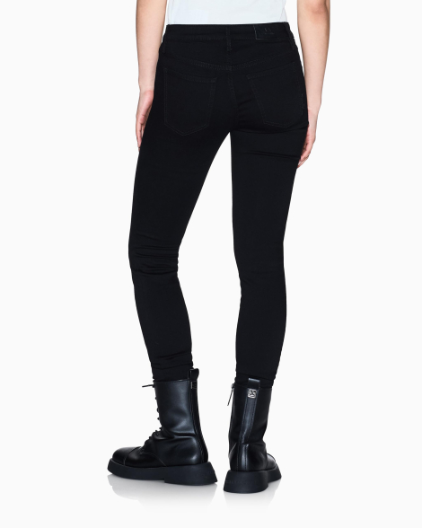 Женские джинсы Super Skinny Armani Exchange 1162474437 (Черный 30)