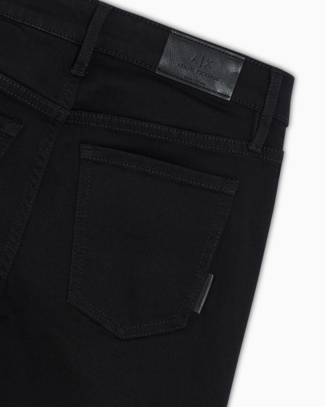 Женские джинсы Super Skinny Armani Exchange 1162474437 (Черный 30)