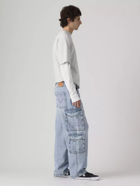 Мужские джинсы 578 Baggy Cargos Levi's 1162558375 (Синий 32W 32L)