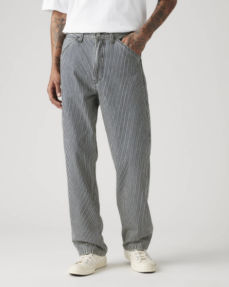 Мужские джинсы Levi's 568 Loose Straight Carpenter 1162559498 (Синий/Бежевый 34W 32L)